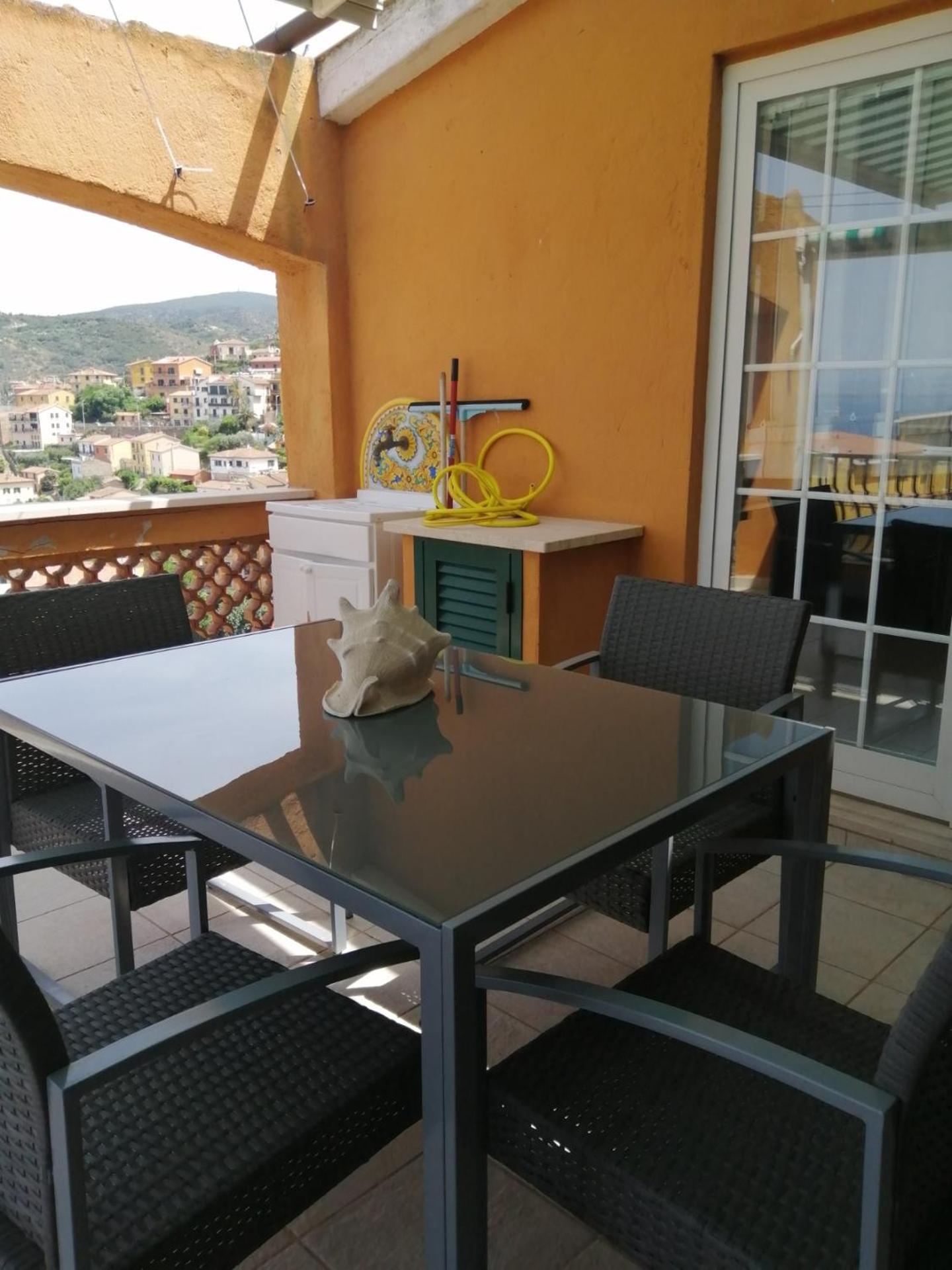 Panoramic House Apartment Porto Santo Stefano  Bagian luar foto